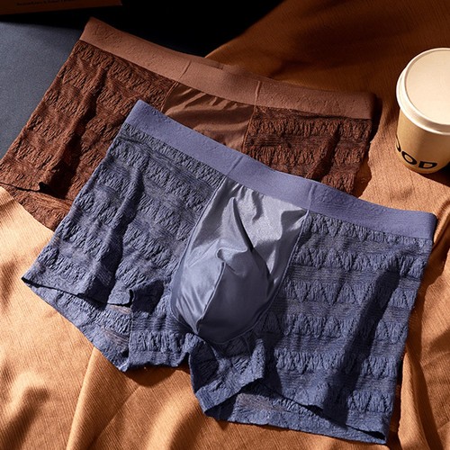 Men mid rise mesh boxer - men,