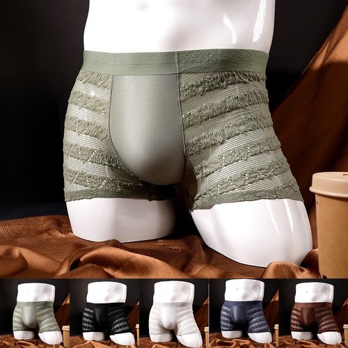 Men jacquard boxer trunks - boxer,