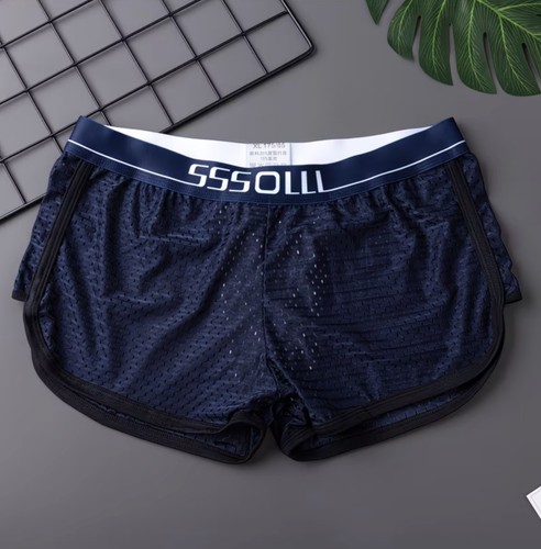 Men navy blue - blue, x-large